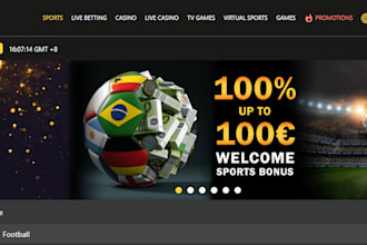 build crypto bet website, sport bet website, gamble site, blackjack, bet app
