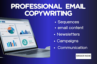 write effective email copy for newsletters, campaigns, and email sequences