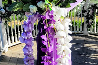 plan and design your event with custom floral styling