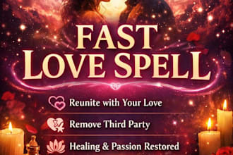 cast strong love spell to reunite couples get ex back remove third party