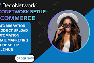 setup and create your professional deconetwork store