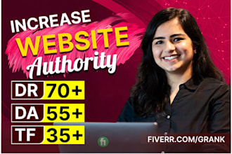 increase domain rating ahrefs dr authority moz da tf by seo backlinks