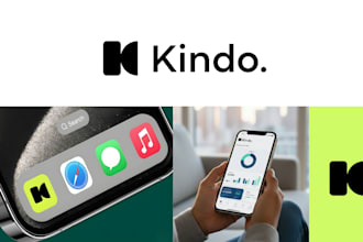 design a modern saas or app logo and brand identity