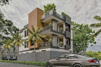 render cinematic 3d architectural exteriors and environments