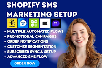 setup shopify SMS marketings mailchimp txtcart ysms klaviyo postscript