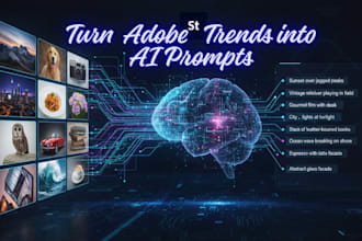 analyze adobe stock trends to create stock ready ai prompts