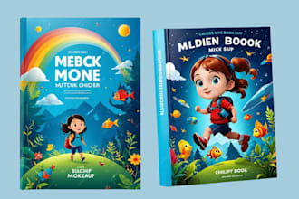 do cartoon and comics children book children story book illustration book design