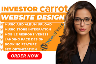 design investor carrot website redesign carrot landing page carrot real estate