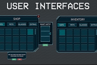 design roblox UI gui clean and player friendly game interfaces