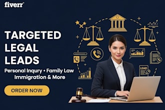 generate target legal leads for personal injury family law immigration and more