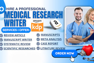 do medical manuscript writing, case report, systematic analysis, review article