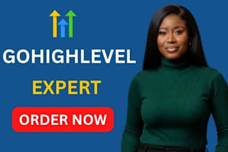 setup gohighlevel crm automation workflow ghl webinar funnel landing page expert
