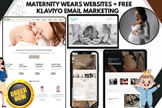 build maternity wears shopify store pregnancy clothing stores prenatal website
