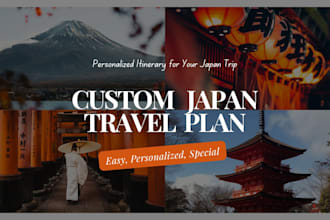 create 2days focused japan travel itinerary trial