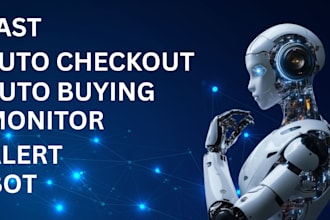 build amazon bot, pokemon bot, target bot, vinted, ebay, walmart, popmart bot