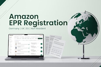 do epr registration for amazon sellers in ger, uk, eu for non and resident
