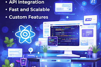 build fast, scalable, and responsive web apps using reactjs