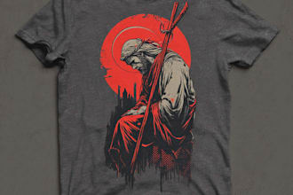 design modern christian tshirt design for print on demand faith based gift store