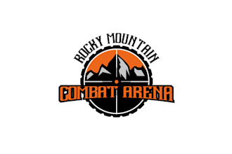 design monogram mountain combat sport logo