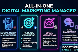 be your expert digital marketing manager