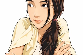 draw vector portrait from your photo
