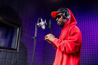 sing your rap, hip hop as a vocalist and male singer song writer and ghostwriter