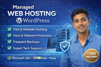 set up wordpress on your hosting with domain and SSL