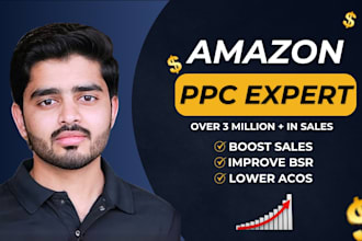 setup, manage and optimize amazon PPC campaigns amazon fba ppc ads campaign