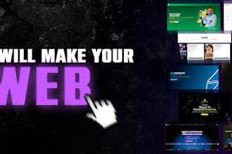 create a modern high impact website