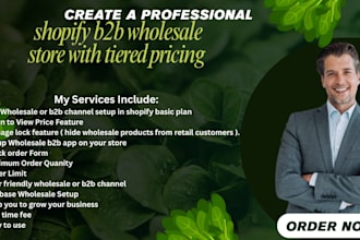 boost shopify b2b wholesale store with tiered pricing, shopify marketing