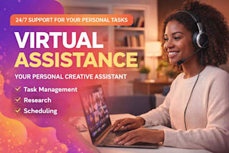 be your creative administrative instagram executive personal virtual assistant