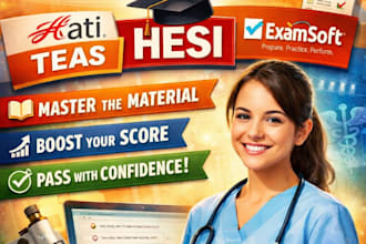 provide professionally support for ati teas and hesi