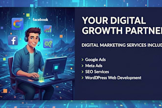 setup and run google ads and meta ads campaigns for your business