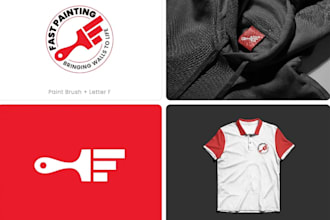 make construction painting home repair and handyman logo