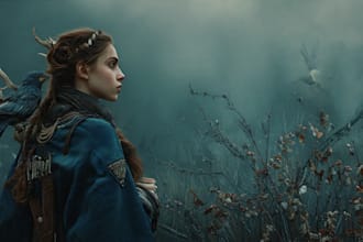 paint a realistic or fantasy portrait