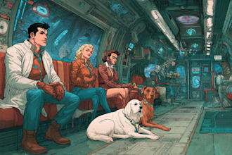 do retro comic art and illustration
