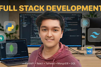 develop modern full stack apps using react fastapi mongodb