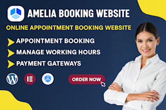 install amelia pro appointment booking plugin create appointment booking website