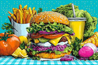 design food pop art