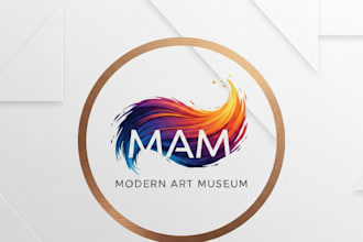 design a creative and artistic logo for your brand