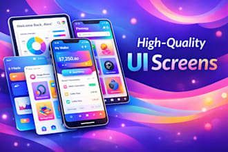 design modern flutter app UI responsive screens next level