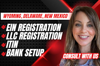 register your US llc, get ein, file boi report handle renewals for US, non US
