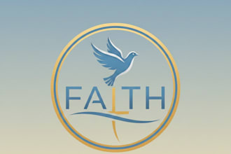 design a meaningful and inspiring faith logo for your brand or organization