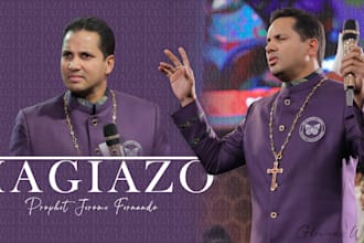 design professional christian worship youtube thumbnails