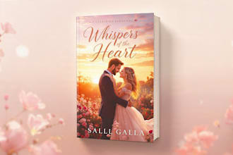 design erotica romance book cover or ebook cover