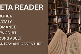 beta read, dark romance, fantasy, romance and critique books