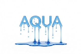 design a clean and professional water purifier logo for your brand