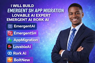 build emergent sh app migration lovable ai expert emergent ai rork ai bolt new