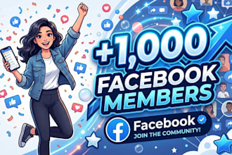 grow your facebook 1000 members