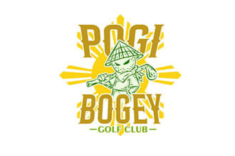 design golf brand street wear apparel company logo